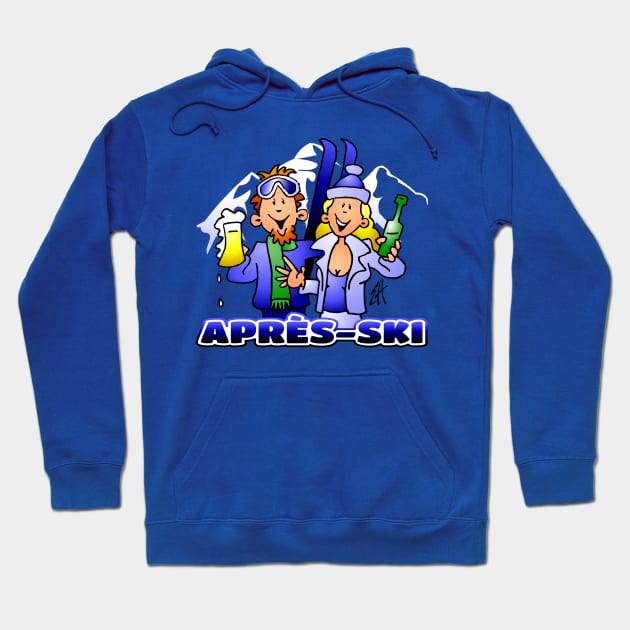 Après-ski Hoodie by Cardvibes